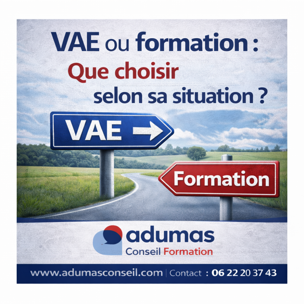 VAE ou formation : que choisir selon sa situation ?