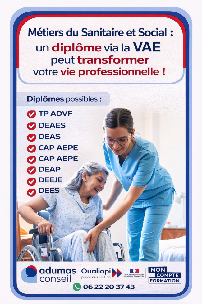 choix diplôme vae deas deaes advf